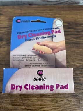 VTG Cadie Dry Cleaning Pad erase dirk like magic NEW IN BOX
